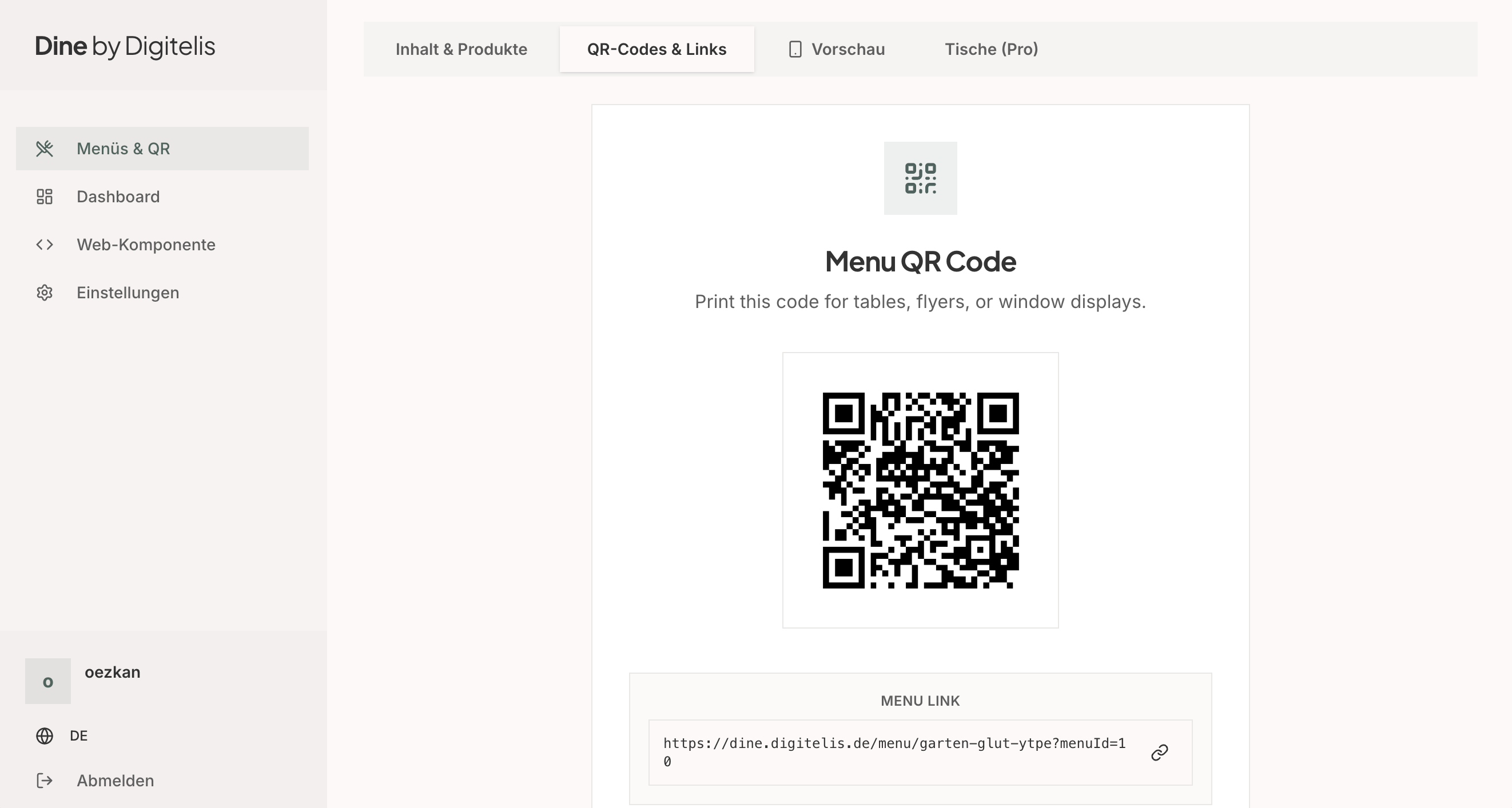 QR-Codes generieren